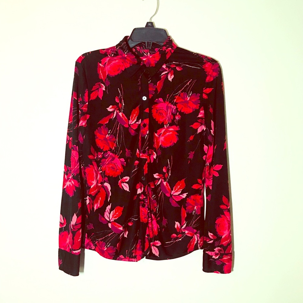 Red Rose Blouse! 🌹🌹🌹